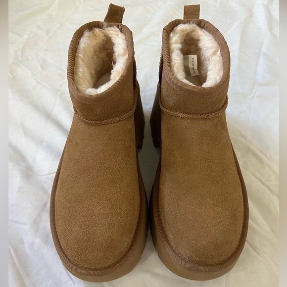 UGG Classic Ultra Mini New Heights Platform Boots - Picture 6 of 14